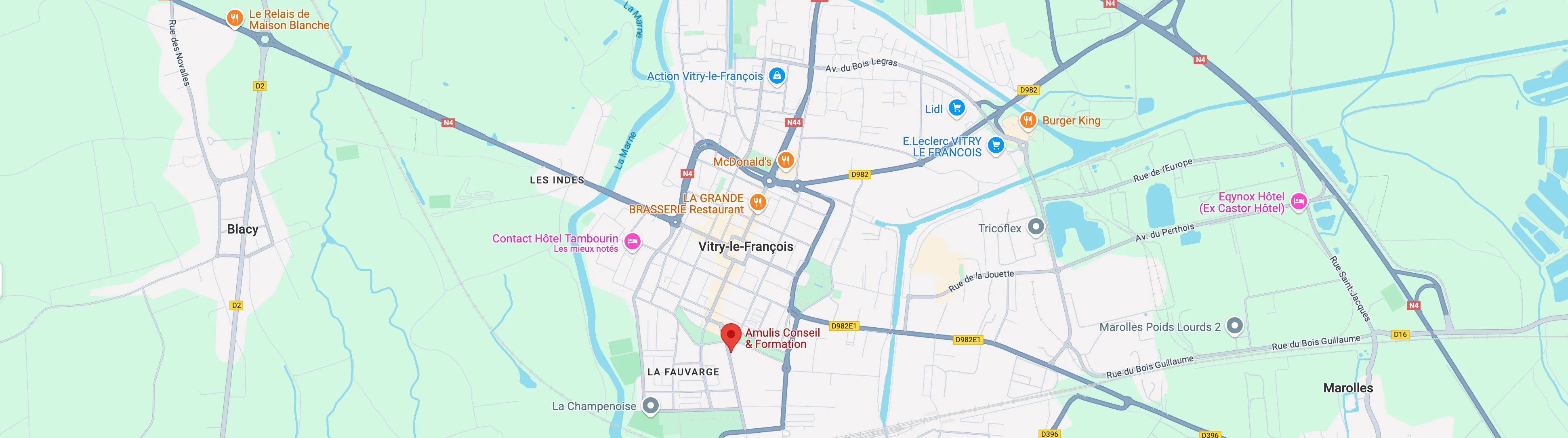 cate de localisation d'Amulis