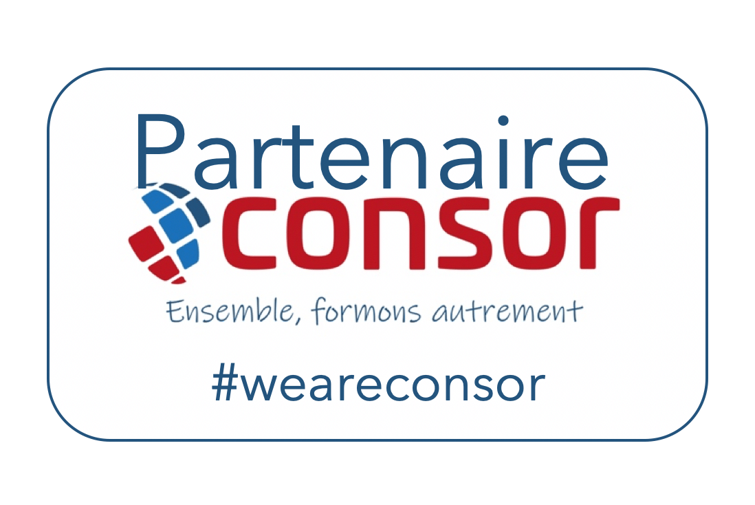 Partenaire CONSOR Ensemble formons autrement #weareconsor